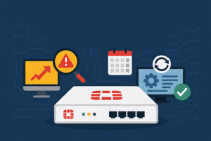 نصب و راه اندازی فایروال فورتی گیت و آپدیت Firmware FortiGate Firewall