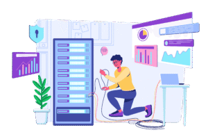 پشتیبانی شبکه شرکت ها و نگهداری سرور